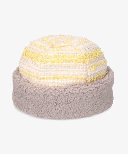 kaorinomori（カオリノモリ）の「カオリノモリ　ケージュトーク（ハット・レディース・イエロー/ブルー・M/57.5cm）」の10枚目の写真