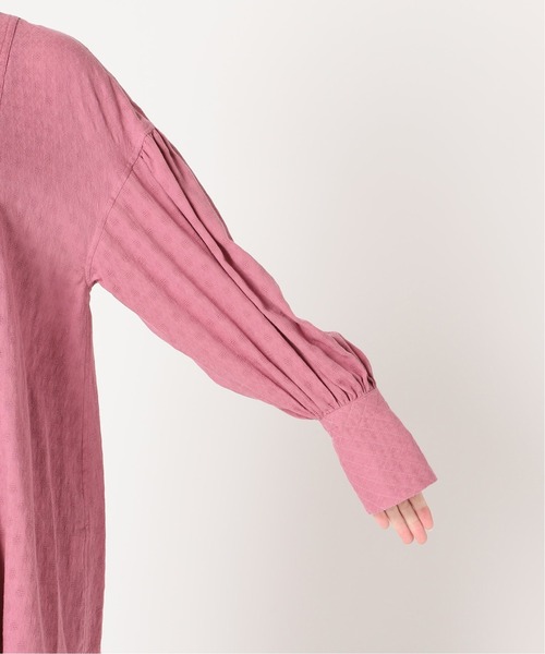 SLOBE citron.（スローブシトロン）の「SLOBE citron. チュニックブラウス【手洗い可能】◆（シャツ/ブラウス・レディース・ブラック/ブラック系その他/ピンク/ホワイト・FREE）」の15枚目の写真