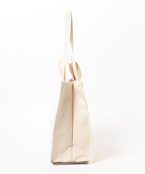 B:MING by BEAMS（ビーミングバイビームス）の「The Container Shop × B:MING by BEAMS / 別注 キャンバス 2WAY トートバッグ（トートバッグ・メンズ・ブラック/オフホワイト・ONE SIZE）」の11枚目の写真