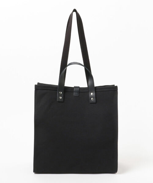 B:MING by BEAMS（ビーミングバイビームス）の「The Container Shop × B:MING by BEAMS / 別注 キャンバス 2WAY トートバッグ（トートバッグ・メンズ・ブラック/オフホワイト・ONE SIZE）」の16枚目の写真