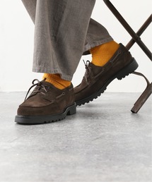 EDIFICE LA BOUCLE | 【LA BOUCLE / ラブークル】スウェード デッキシューズ(モカシン/デッキシューズ)