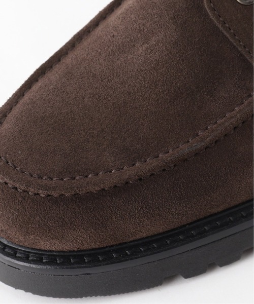 EDIFICE LA BOUCLE（エディフィスラブークル）の「【LA BOUCLE / ラブークル】スウェード デッキシューズ（モカシン/デッキシューズ・メンズ・ブラウン・40/41/42/43）」の7枚目の写真