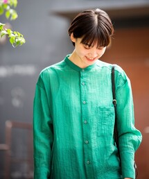 FREAK'S STORE | カラーシアービッグカフスシャツ(シャツ/ブラウス)