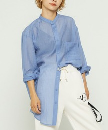 FREAK'S STORE | カラーシアービッグカフスシャツ(シャツ/ブラウス)