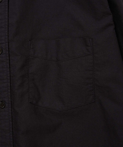 WILD LIFE TAILOR Adam et Rope'（ワイルドテーラーアダムエロペ　）の「【WILD LIFE TAILOR】オーバーダイ オックス セミワイドシャツ（シャツ/ブラウス・メンズ・ホワイト/ブラック系その他2/ベージュ・M/L）」の5枚目の写真