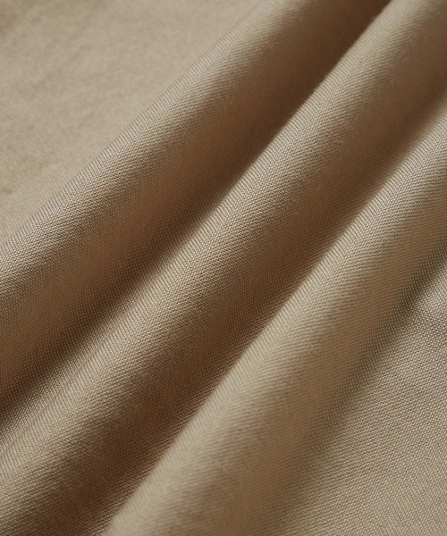 WILD LIFE TAILOR Adam et Rope'（ワイルドテーラーアダムエロペ　）の「【WILD LIFE TAILOR】オーバーダイ オックス セミワイドシャツ（シャツ/ブラウス・メンズ・ホワイト/ブラック系その他2/ベージュ・M/L）」の8枚目の写真