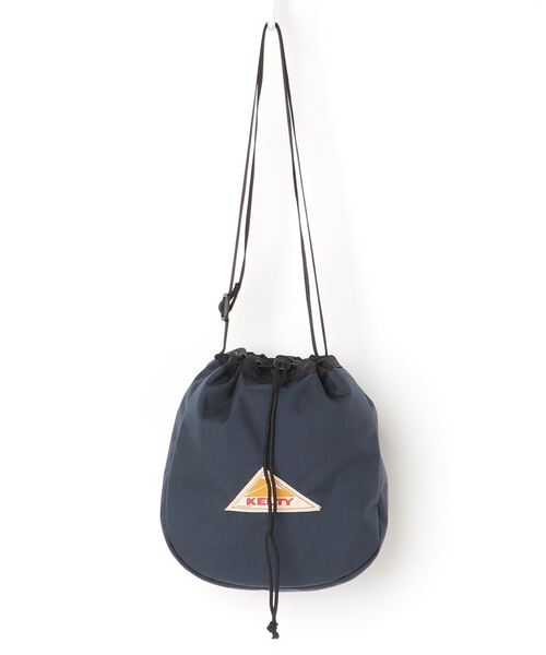 KELTY(ケルティ)の「【KELTY/ケルティー】 コーデュラナイロン ワンポイント 巾着ショルダーバッグ(ショルダーバッグ・レディース・ブラック/ネイビー/オリーブ/マスタード/キャメル・FREE)」の12枚目の写真