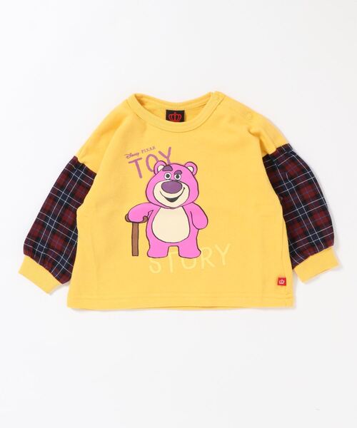 BABYDOLL(ベビードール)の「ディズニー ラクガキトレーナー 5581K(スウェット・キッズ・ベージュ/ゴールド/その他・80cm/90cm/110cm/100cm/120cm/130cm)」の1枚目の写真