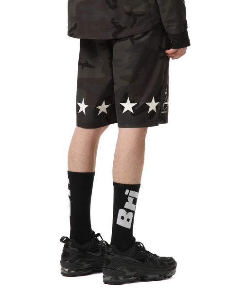 F.C.Real Bristol（エフシーレアルブリストル）の「CAMOUFLAGE PRACTICE SHORTS（その他パンツ・メンズ・ネイビー/ブラック/カーキ・LARGE/SMALL/X-LARGE/MEDIUM）」の4枚目の写真