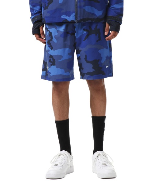 F.C.Real Bristol（エフシーレアルブリストル）の「CAMOUFLAGE PRACTICE SHORTS（その他パンツ・メンズ・ネイビー/ブラック/カーキ・LARGE/SMALL/X-LARGE/MEDIUM）」の9枚目の写真