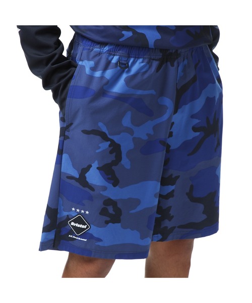 F.C.Real Bristol（エフシーレアルブリストル）の「CAMOUFLAGE PRACTICE SHORTS（その他パンツ・メンズ・ネイビー/ブラック/カーキ・LARGE/SMALL/X-LARGE/MEDIUM）」の5枚目の写真