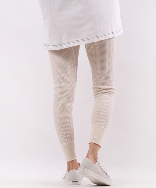 JEMORGAN(ジェーイーモーガン)の「JEMORGAN ワッフルレギンス(パック入)(レギンス/スパッツ・メンズ・ナチュラル/ブラック/ネイビー/杢グレー・M/L/XL)」の20枚目の写真