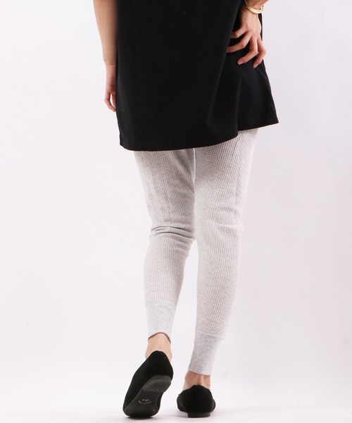 JEMORGAN(ジェーイーモーガン)の「JEMORGAN ワッフルレギンス(パック入)(レギンス/スパッツ・メンズ・ナチュラル/ブラック/ネイビー/杢グレー・M/L/XL)」の15枚目の写真