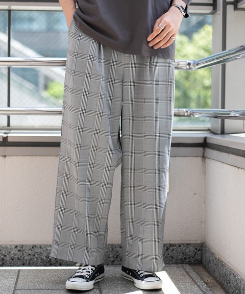 PairPair（ペアペア）の「ストレッチルーズワイドパンツ(ユニセックス)（その他パンツ・メンズ・ブラック/ベージュ/グリーン・MEDIUM/LARGE）」の22枚目の写真