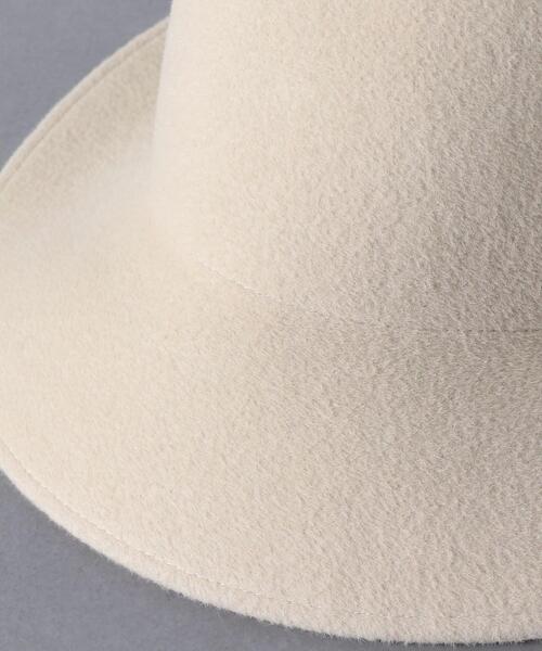 KIJIMA TAKAYUKI（キジマ　タカユキ）の「＜KIJIMA TAKAYUKI（キジマ タカユキ）＞RBT FELT ハット（ハット・レディース・ベージュ・FREE）」の5枚目の写真