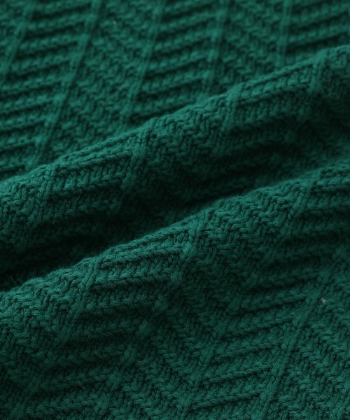 ROPE' PICNIC(ロペピクニック)の「ヘリンボーン柄カーディガン(カーディガン/ボレロ・レディース・キナリ/グリーン・38)」の11枚目の写真