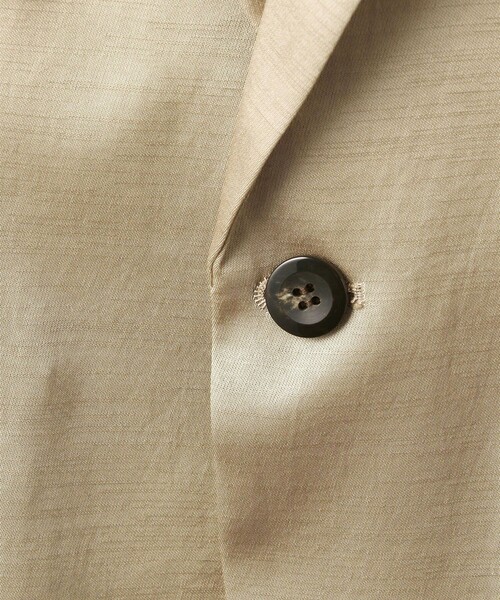 Aresense（アーセンス）の「Aresense/アーセンス セシェスラブジャケット（テーラードジャケット・レディース・ナチュラル/ベージュ/サックスブルー・36/38）」の7枚目の写真