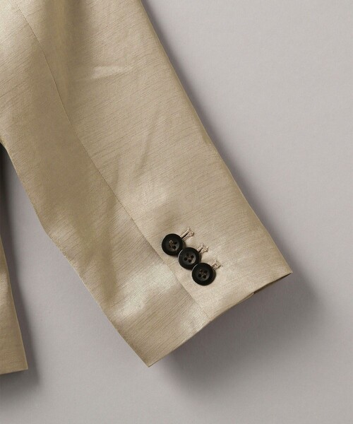 Aresense（アーセンス）の「Aresense/アーセンス セシェスラブジャケット（テーラードジャケット・レディース・ナチュラル/ベージュ/サックスブルー・36/38）」の13枚目の写真