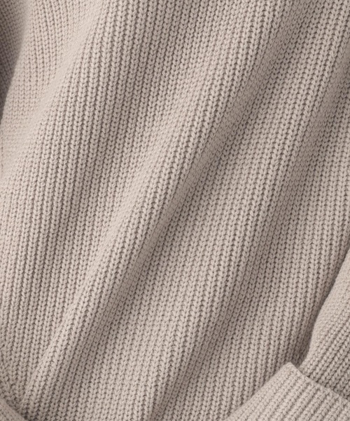 GLOBAL WORK（グローバルワーク）の「洗えるセーラーカラーニットプルオーバー/215621（ニット/セーター・レディース・アイボリー/ブラック/グレイッシュベージュ・FREE）」の14枚目の写真