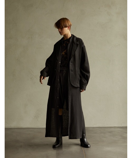 Juha(ユハ)の「JACQUARD LACE NO-SLEEVE(ベスト・メンズ・ブラック/ブラウン・4/3)」の14枚目の写真