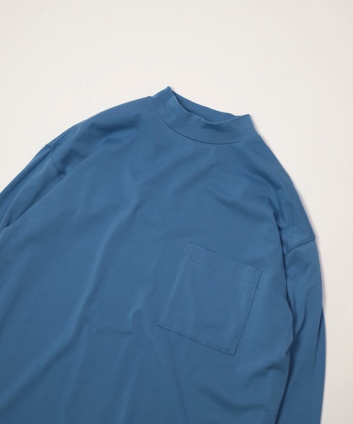 ALWEL（オルウエル）の「[ALWEL] ハイネックＴシャツ（Tシャツ/カットソー・レディース・ブラック/ブラウン/ブルー/グリーン/ホワイト・M）」の15枚目の写真