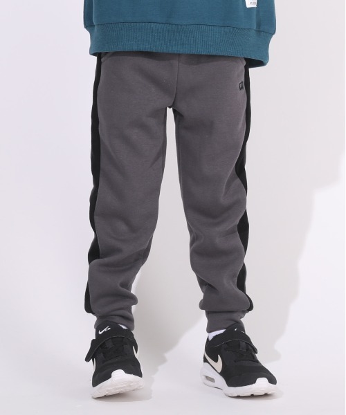 BABYDOLL（ベビードール）の「あったか ジョガーパンツ 5789K（その他パンツ・キッズ・ベビーピンク/ピンク系その他/ブラック×ブルー/ブラック/パープル/ブラウン/ブルー/モスグリーン/ストーン/チャコールグレー/ブラック×ホワイト/グレー系その他/ブラウン系その他/ベージュ系その他/グリーン系その他/パープル系その他・100cm/110cm/120cm/90cm/160cm/130cm/140cm/150cm）」の7枚目の写真