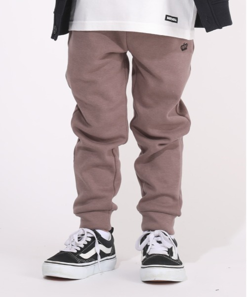 BABYDOLL（ベビードール）の「あったか ジョガーパンツ 5789K（その他パンツ・キッズ・ベビーピンク/ピンク系その他/ブラック×ブルー/ブラック/パープル/ブラウン/ブルー/モスグリーン/ストーン/チャコールグレー/ブラック×ホワイト/グレー系その他/ブラウン系その他/ベージュ系その他/グリーン系その他/パープル系その他・100cm/110cm/120cm/90cm/160cm/130cm/140cm/150cm）」の8枚目の写真