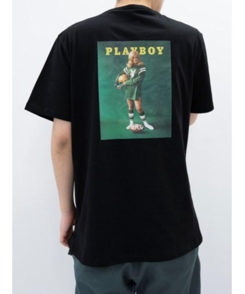 Soulland（ソウランド）の「SOULLAND meets Playboy Monthly September T-shirt 1026（Tシャツ/カットソー・メンズ・ブラック・LARGE/SMALL/MEDIUM）」の12枚目の写真