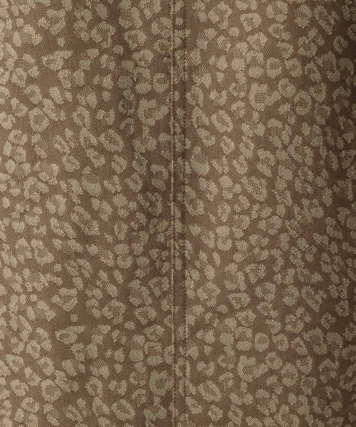 LOWRYS FARM（ローリーズファーム）の「ヒョウガラジャガードスカート　254744（スカート・レディース・ブラック/ベージュ・FREE）」の15枚目の写真