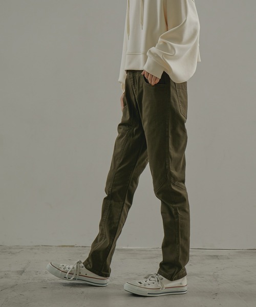 Fashion Letter(ファッションレター)の「ストレッチサルエルパンツ(その他パンツ・レディース・ブラック/ベージュ/カーキ・LL/3L/4L/L/M)」の6枚目の写真