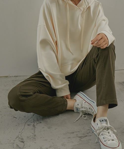 Fashion Letter(ファッションレター)の「ストレッチサルエルパンツ(その他パンツ・レディース・ブラック/ベージュ/カーキ・LL/3L/4L/L/M)」の10枚目の写真
