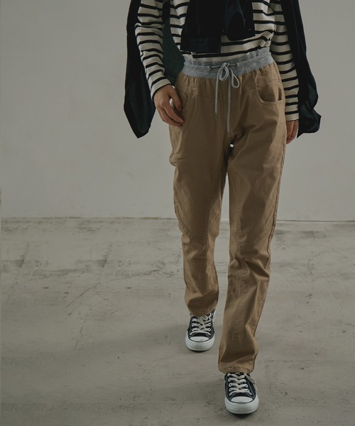 Fashion Letter(ファッションレター)の「ストレッチサルエルパンツ(その他パンツ・レディース・ブラック/ベージュ/カーキ・LL/3L/4L/L/M)」の13枚目の写真