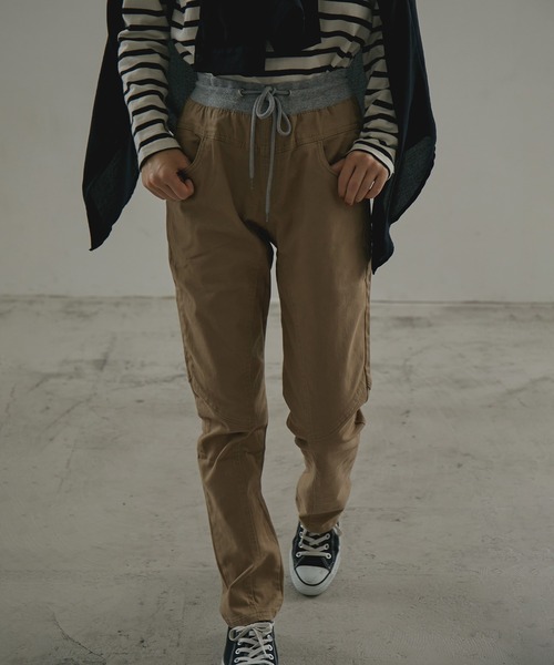 Fashion Letter(ファッションレター)の「ストレッチサルエルパンツ(その他パンツ・レディース・ブラック/ベージュ/カーキ・LL/3L/4L/L/M)」の14枚目の写真