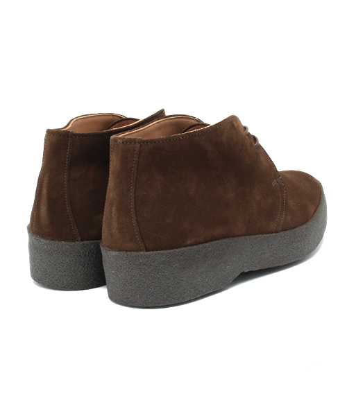 SANDERS(サンダース)の「SANDERS: ハイトップ チャッカブーツ(ブーツ・メンズ・カーキ/ネイビー・6.5/7/9/8/8.5/7.5)」の9枚目の写真