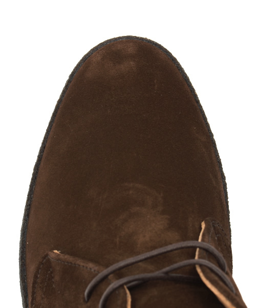 SANDERS(サンダース)の「SANDERS: ハイトップ チャッカブーツ(ブーツ・メンズ・カーキ/ネイビー・6.5/7/9/8/8.5/7.5)」の10枚目の写真