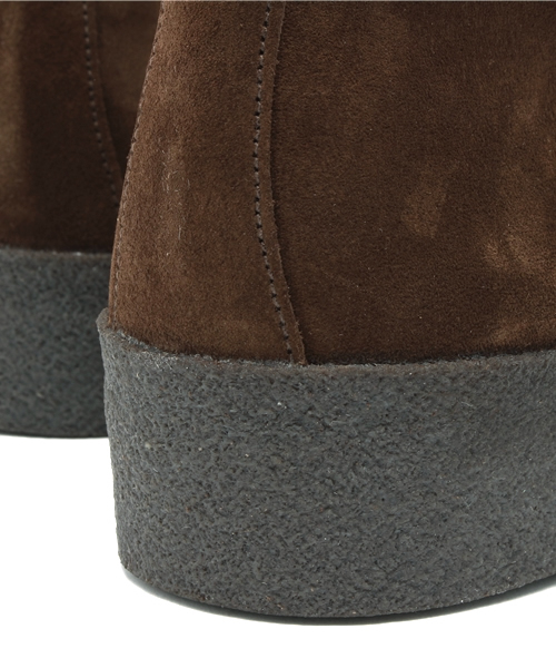 SANDERS(サンダース)の「SANDERS: ハイトップ チャッカブーツ(ブーツ・メンズ・カーキ/ネイビー・6.5/7/9/8/8.5/7.5)」の5枚目の写真