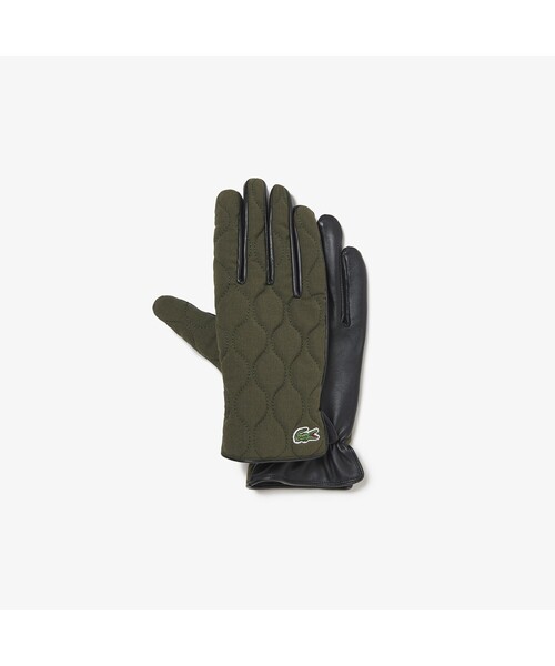 LACOSTE（ラコステ）の「クロックエンボスレザーグローブ（手袋）」 - WEAR