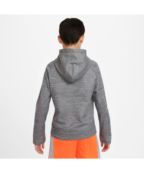 NIKE(ナイキ)の「ナイキ NIKE ナイキ YTH TF スポーツ グラフィック プルオーバー L/S フーディ(パーカー・キッズ・グレー/ブルー/レッド・140cm/150cm/160cm/130cm)」の4枚目の写真