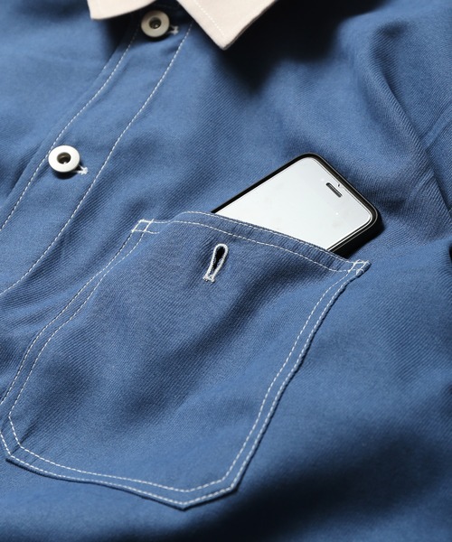 SPINNS（スピンズ）の「フェイクスウェード カバーオール（カバーオール・メンズ・ブルー/グレー系その他/グリーン系その他・ONESIZE）」の21枚目の写真