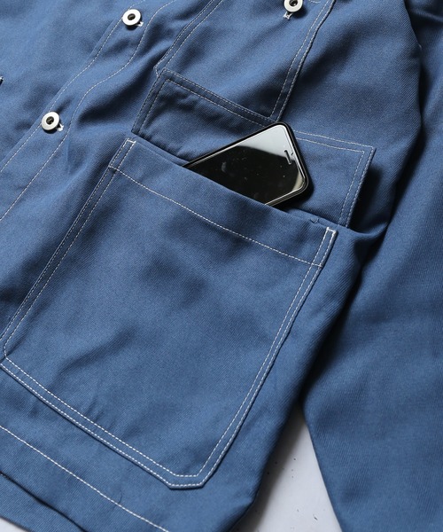 SPINNS（スピンズ）の「フェイクスウェード カバーオール（カバーオール・メンズ・ブルー/グレー系その他/グリーン系その他・ONESIZE）」の22枚目の写真