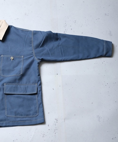 SPINNS（スピンズ）の「フェイクスウェード カバーオール（カバーオール・メンズ・ブルー/グレー系その他/グリーン系その他・ONESIZE）」の16枚目の写真