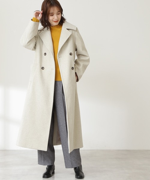 N.（N. Natural Beauty Basic）（エヌエヌナチュラルビューティーベーシック）の「【S Size Line】パイピングストレートパンツ（その他パンツ・レディース・ブルー/グレー系その他/グリーン・MEDIUM/SMALL）」の7枚目の写真