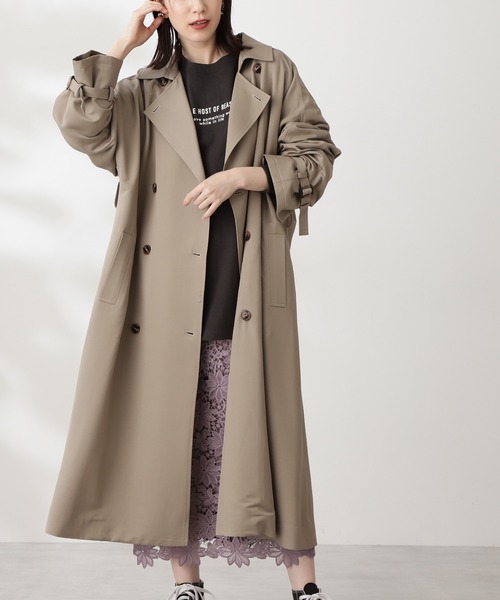 セール ブランド古着 トレンチコート トレンチコート N N Natural Beauty Basic エヌエヌナチュラルビューティーベーシック のファッション通販 Zozoused