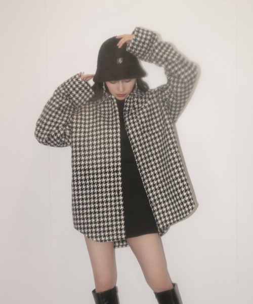 ANDGEEBEE（アンジービー）の「シャギーバケットハット（ハット・レディース・ブラック/ライトベージュ・FREE）」の20枚目の写真