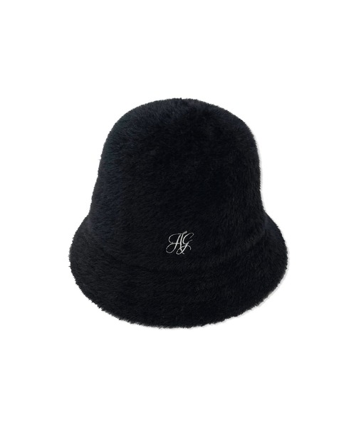 ANDGEEBEE（アンジービー）の「シャギーバケットハット（ハット・レディース・ブラック/ライトベージュ・FREE）」の17枚目の写真