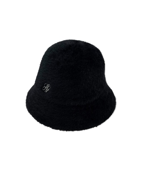 ANDGEEBEE（アンジービー）の「シャギーバケットハット（ハット・レディース・ブラック/ライトベージュ・FREE）」の16枚目の写真