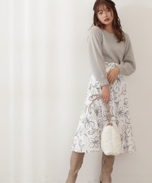 PROPORTION BODY DRESSING | フロッキーフラワースカート/1212120005(スカート)