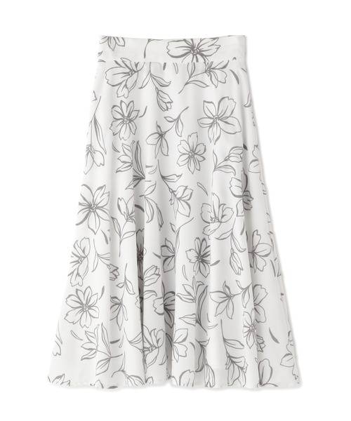 PROPORTION BODY DRESSING（プロポーションボディドレッシング）の「フロッキーフラワースカート/1212120005（スカート・レディース・グリーン/グレー・MEDIUM/SMALL）」の12枚目の写真