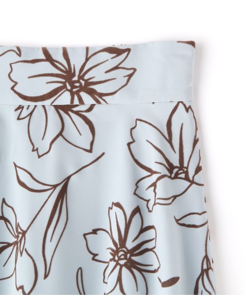 PROPORTION BODY DRESSING（プロポーションボディドレッシング）の「フロッキーフラワースカート/1212120005（スカート・レディース・グリーン/グレー・MEDIUM/SMALL）」の17枚目の写真