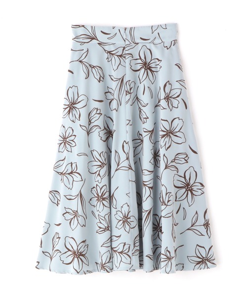 PROPORTION BODY DRESSING（プロポーションボディドレッシング）の「フロッキーフラワースカート/1212120005（スカート・レディース・グリーン/グレー・MEDIUM/SMALL）」の18枚目の写真